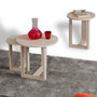 Hanah Home Mira - Oak Mesas Nido de 3 Piezas